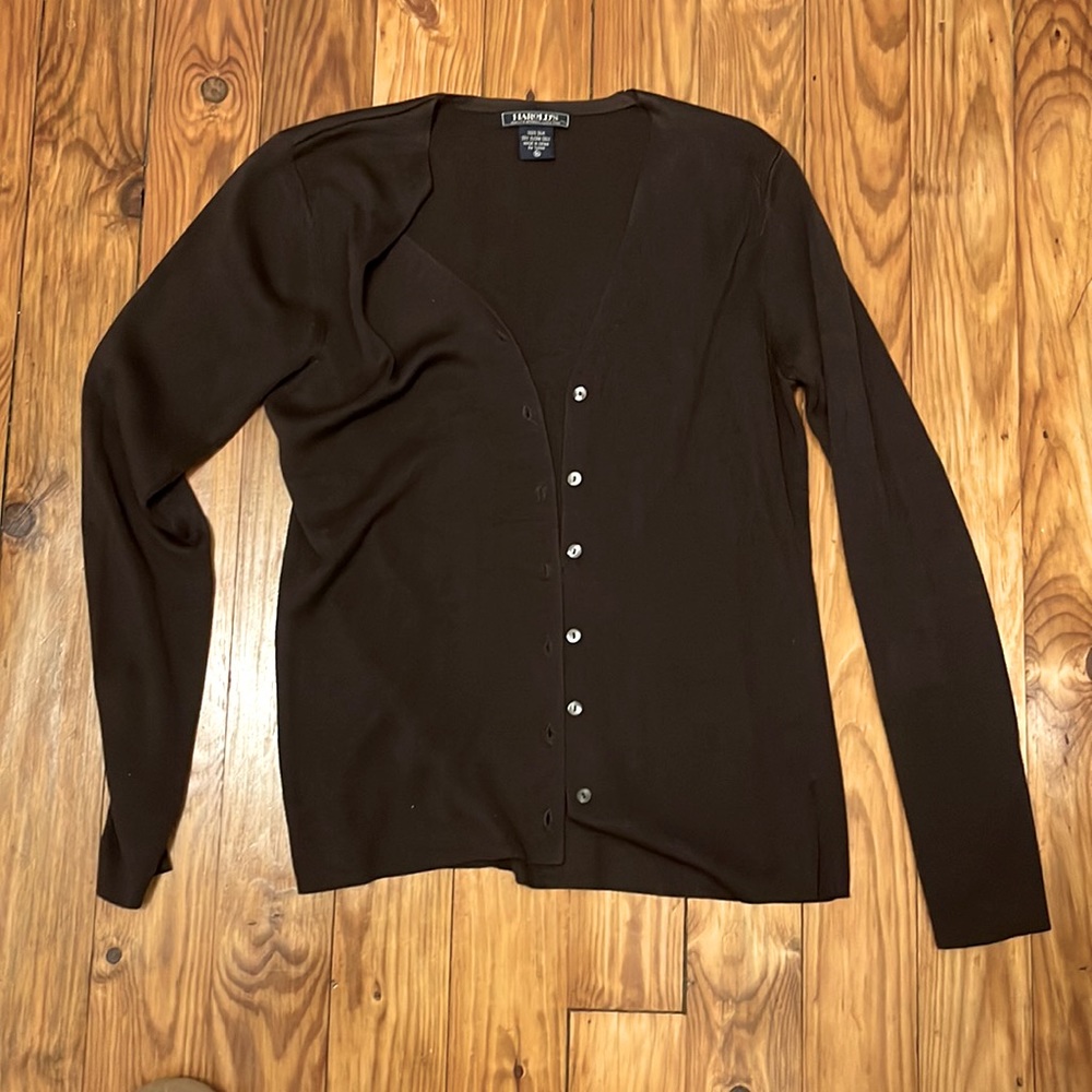 VINTAGE Harold’s brown cardigan